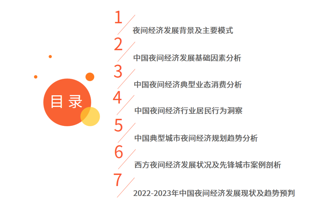 2022-2023年中国夜间经济行业发展与消费者调研报告