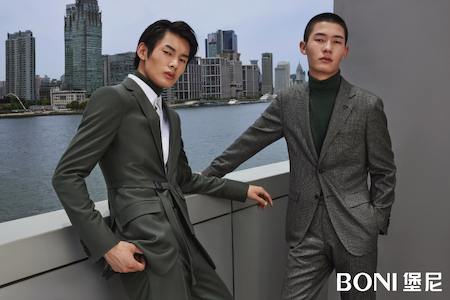 新锐精英之选，BONI堡尼塑型男装宣告品牌升级