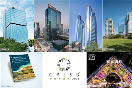 嘉里建设于全球房地产可持续性标准 (GRESB) 2021荣获五星评级