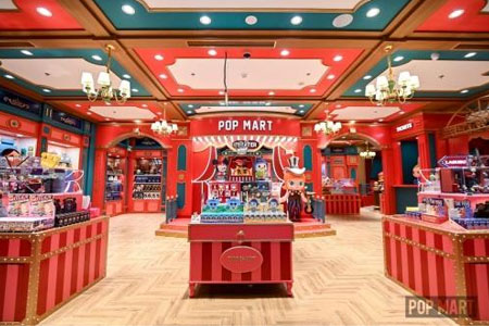 泡泡玛特第300家门店11月6日亮相上海迪士尼，打造潮玩剧场主题店