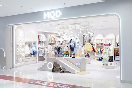 MQD童装携手银泰百货，打造购物新体验