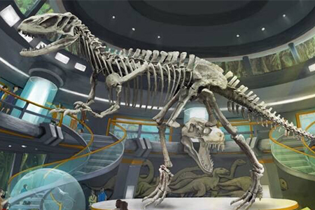 四川自贡方特恐龙王国预计今夏开业 系国内最大恐龙主题乐园