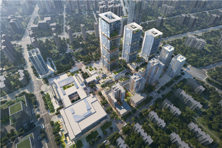 总投资约174亿元！南京雨核华润综合体项目一季度全面开工建设