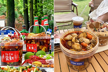 桶装奶茶、桶装龙虾、桶装螺蛳粉…餐饮版XXXXL能火多久？