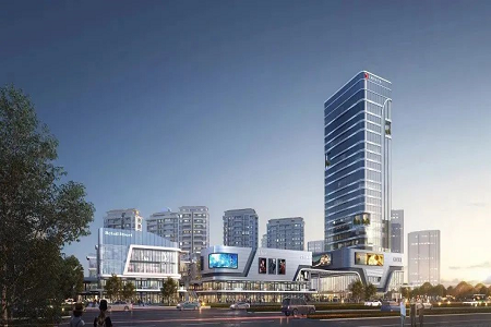 福州天麟·中央广场项目开工建设 总建面超13万平米