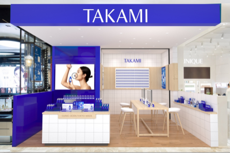 网红“小蓝瓶”来了 日本护肤品牌TAKAMI浙江首店入驻杭州武林银泰