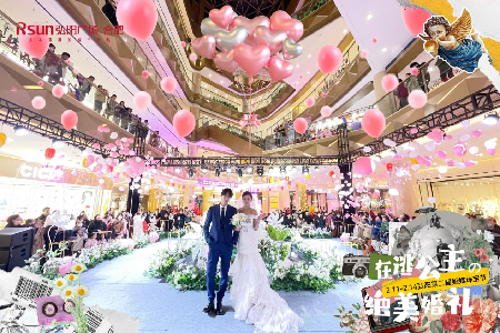 在逃公主的绝美婚礼—合肥商业第二届婚嫁节完美呈现！