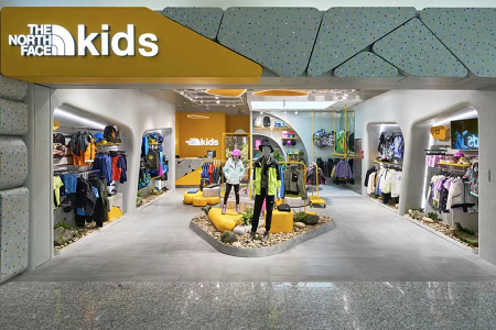 探访The North Face kids 大中华区首店：成单率80%、客单价超1500元，工作日营收1-2万元