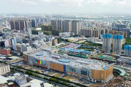 汕头中骏世界城新进度：外立面安装基本完成 内部装修有序推进