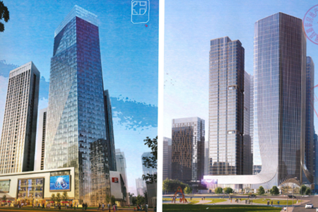 金融城8号规划方案调整 4座塔楼高度调整为约160米