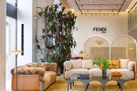 FENDI家居品牌FENDI Casa亚洲首家旗舰店在上海开业