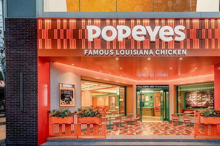 网红炸鸡Popeyes首店“卷土重来”，计划十年开1700家店