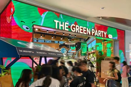 攻入高端商圈腹地，The Green Party绿光派对华南首家黑金店来了