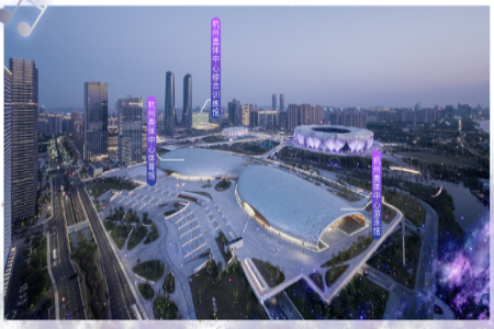 首秀成功|杭州奥体中心亚运三馆赛后首秀完美收官，沸腾杭城冬日之夜