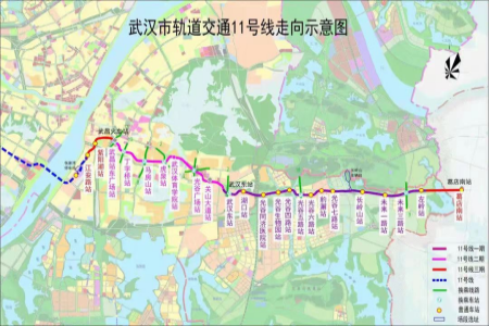 武汉2024新开地铁站点公示，串联起沿线15家商场