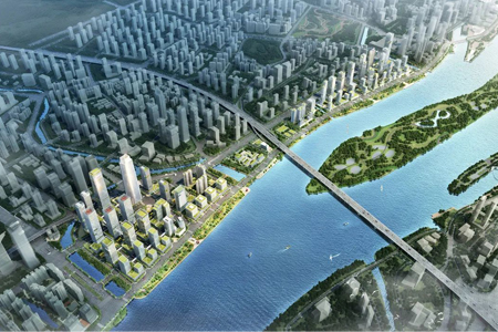 广州金融城东区西侧地块规划通过 黄埔大道旁将建高品质商业综合体