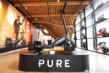 英国滑板车品牌PURE Electric中国首店将入驻上海上生·新所二期