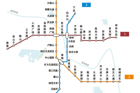 3条线路串联16家商场  徐州已开地铁商业盘点