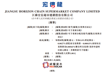 扬州连锁超市“宏信龙”递表港交所 2023财年收入14亿、溢利5160万