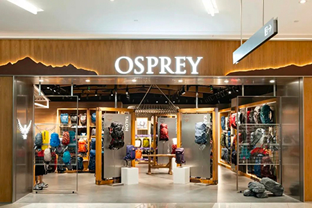 美国户外背包品牌OSPREY中国首家专营店登陆杭州